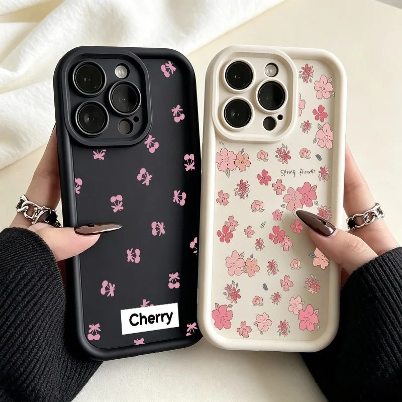 Vivo V40 - Sweet Lovely Pink Flower Phone Case