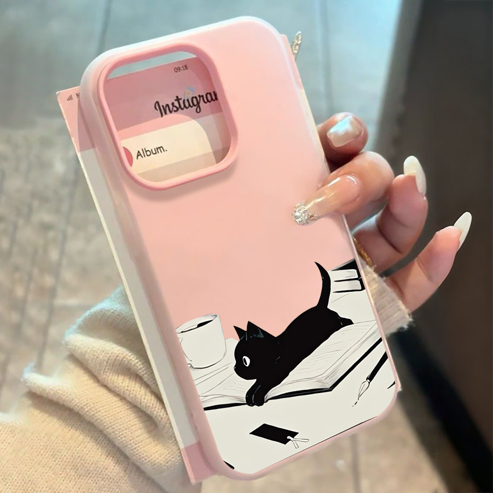 Xiaomi Redmi Note 13 - INS Cute Kitty Read Book Phone