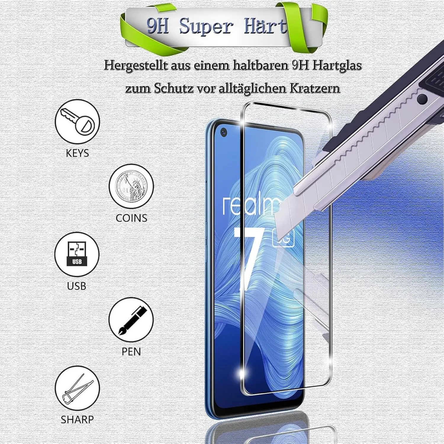 2PCS Tempered Glass for Realme - Realme C67 review and price