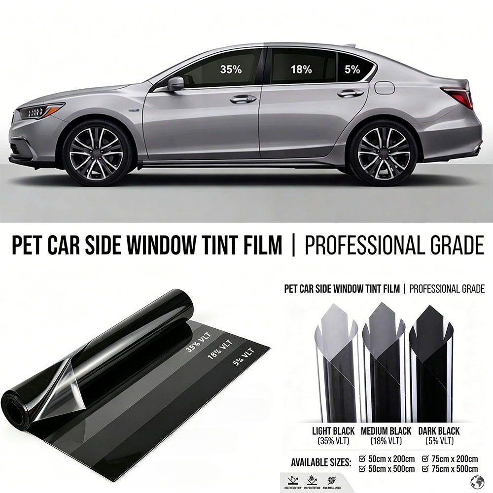 2m/5m 5/18/35 Percent VLT Car  - Glass Protector Auto review and price
