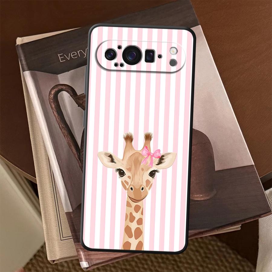 Cartoon Giraffe Funda Phone Co - Google Pixel 9 review and price
