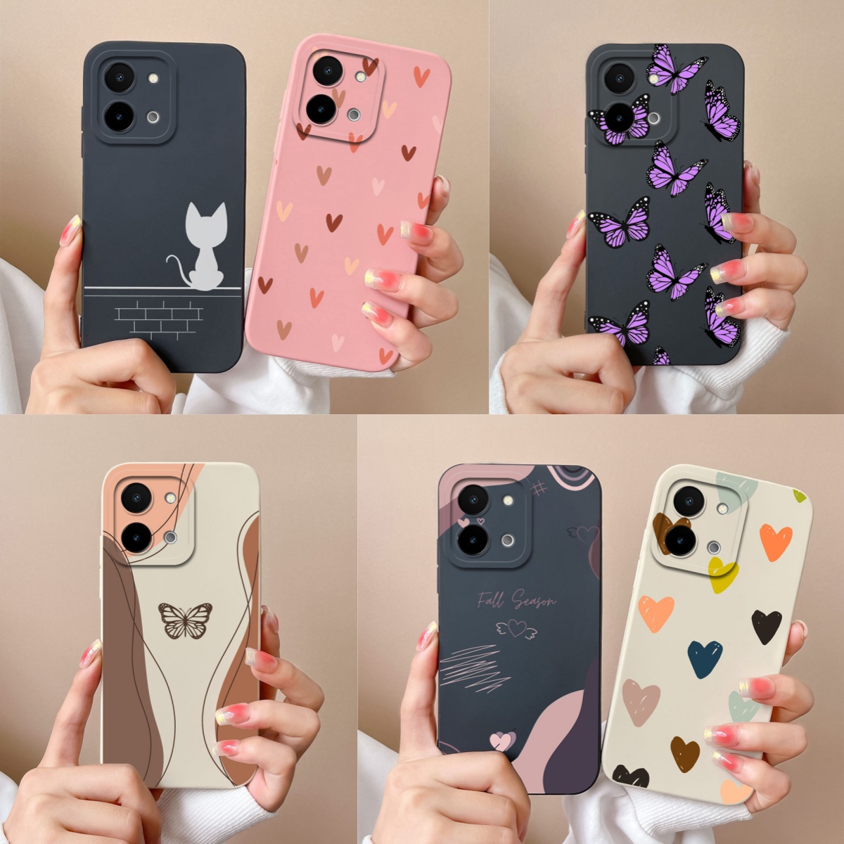 For Vivo Y28 Y28S Case Simple  - Vivo Y28 review and price
