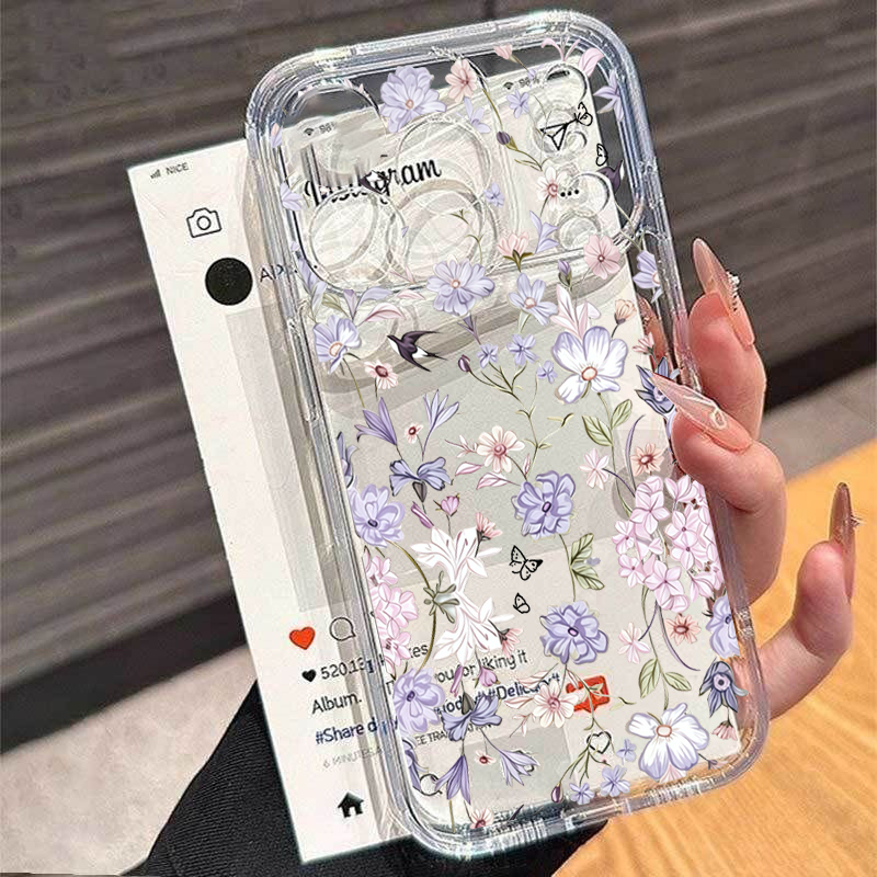 Flower Clear Case For VIVO V70 - Vivo V40 review and price