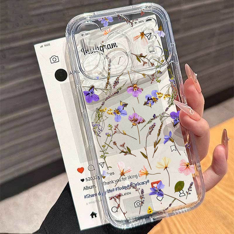 Flower Clear Case For VIVO V70 - Vivo V40 review and price