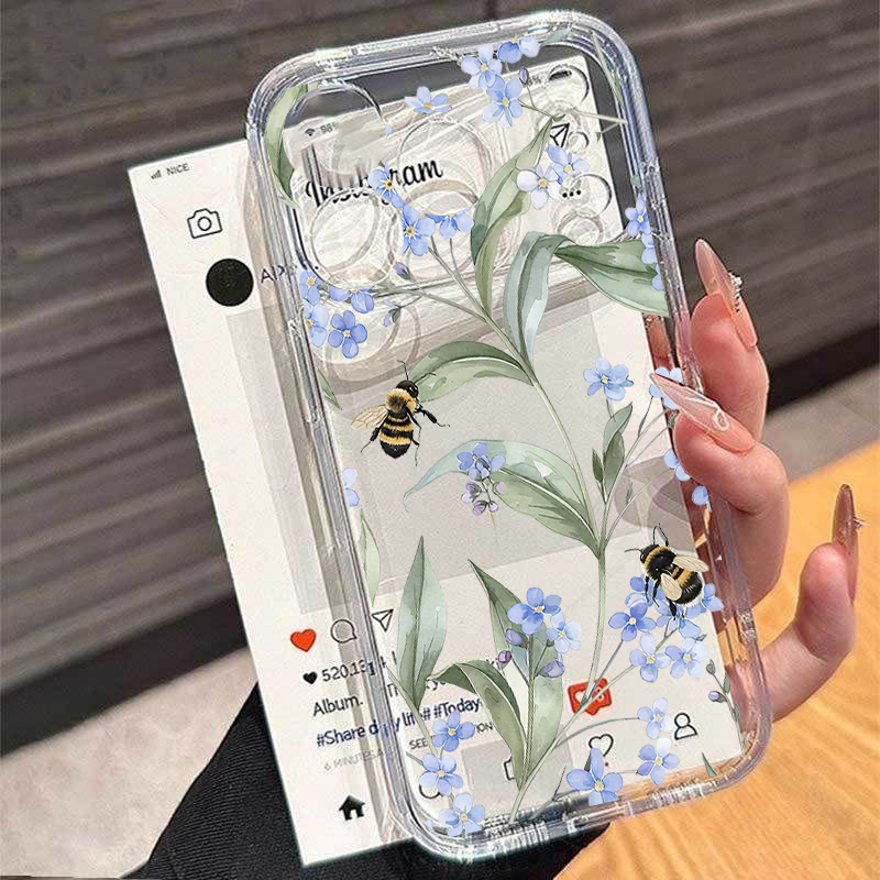 Flower Clear Case For VIVO V70 - Vivo V40 review and price