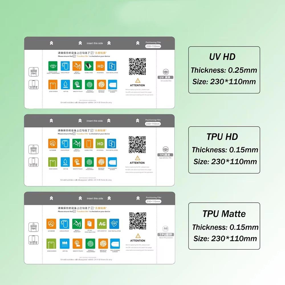 Filmexpert PFC-2100 Unlimited  - Hydrogel Screen Protector review and price