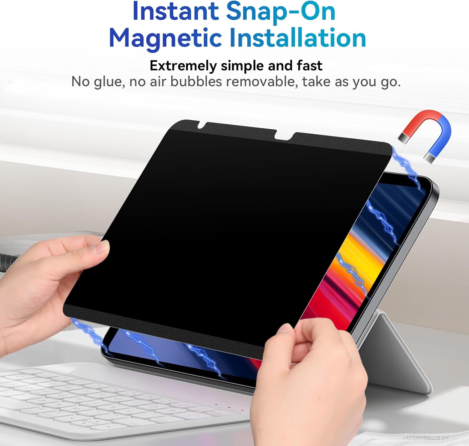 Magnetic Privacy Screen Protec - Matte Anti Glare Screen review and price