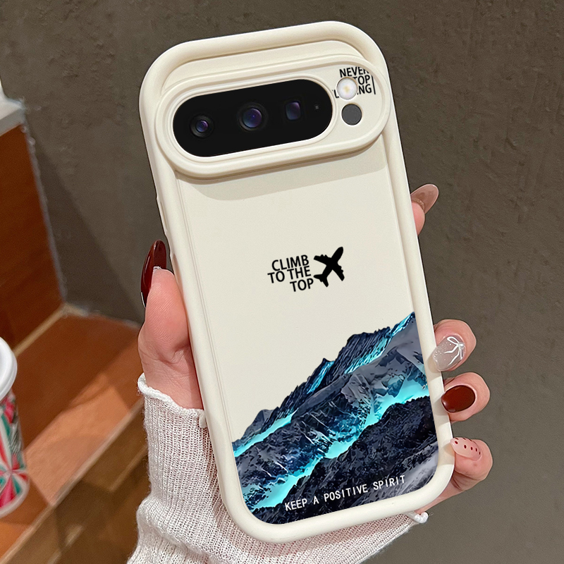 Airplane Snow Mountain Pattern - Google Pixel 9 review and price