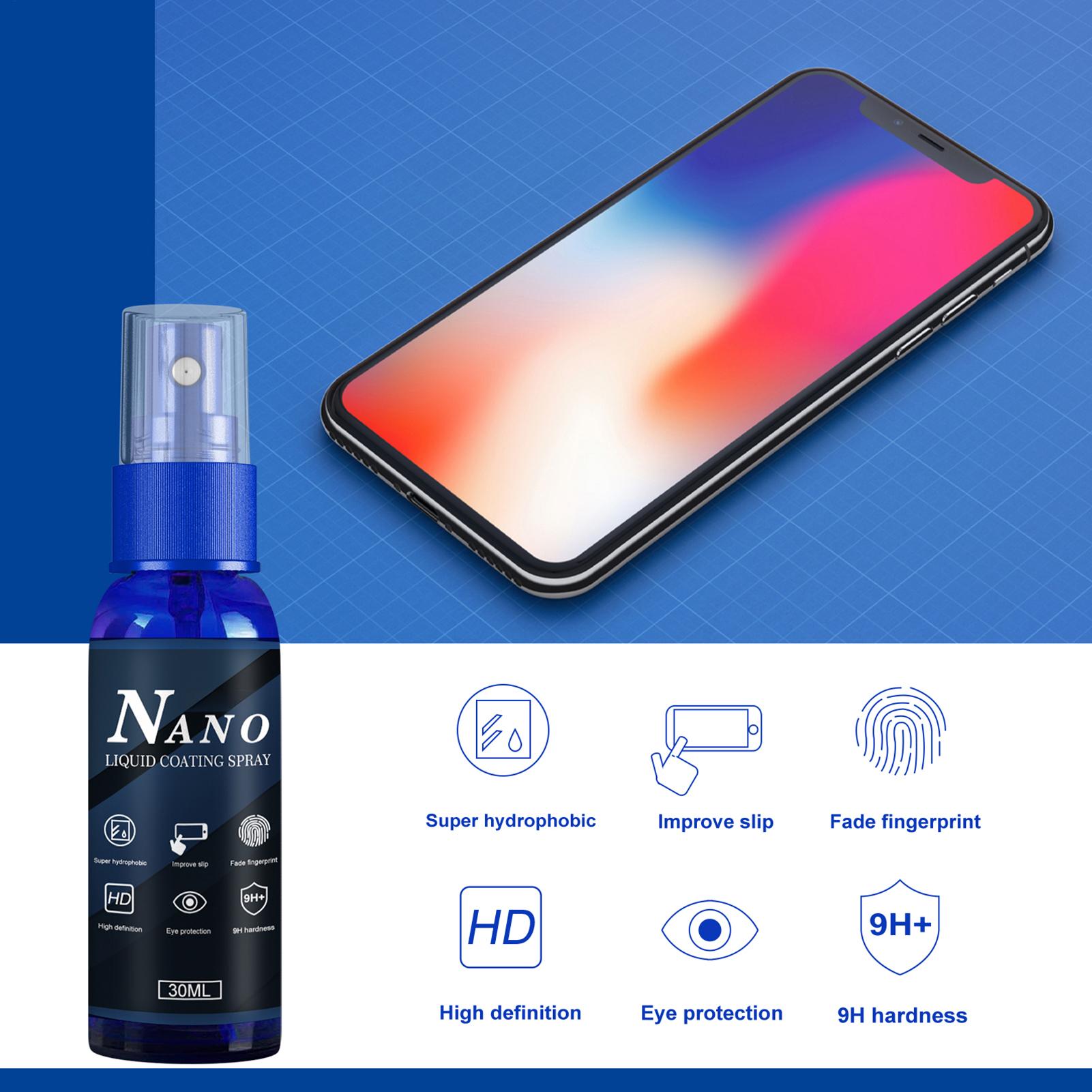 Screen Protector Spray Liquid  - Oleophobic Coating Spray review and price