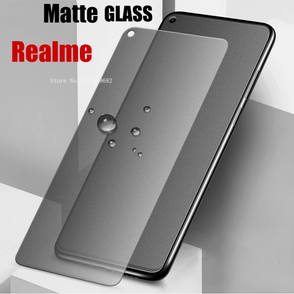 3Pcs Matte Tempered Glass Real - Realme C67 review and price