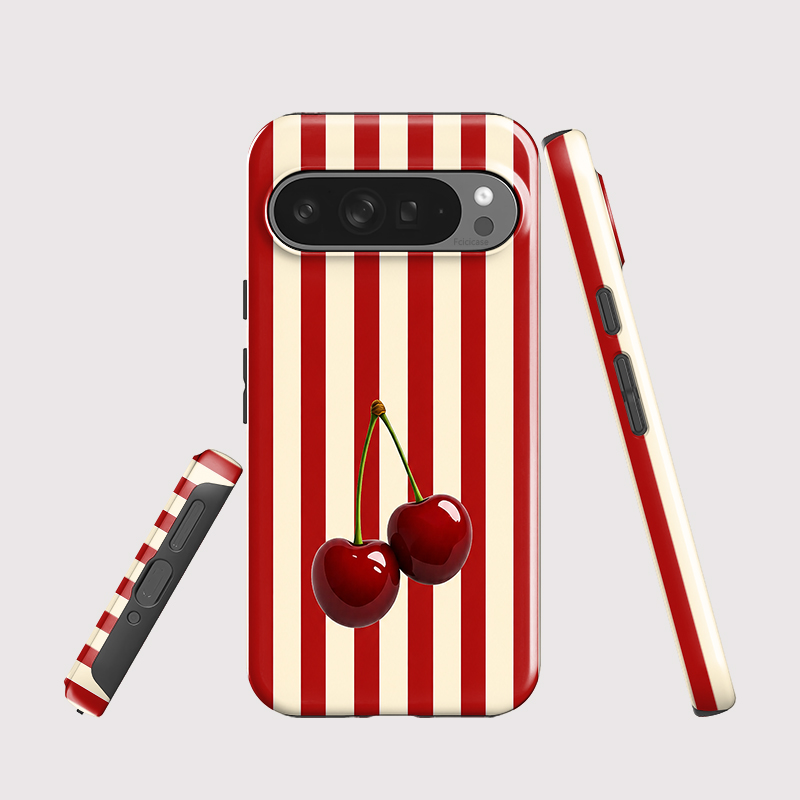 Fcicicase Cherry Stripe Patter - Google Pixel 9 review and price