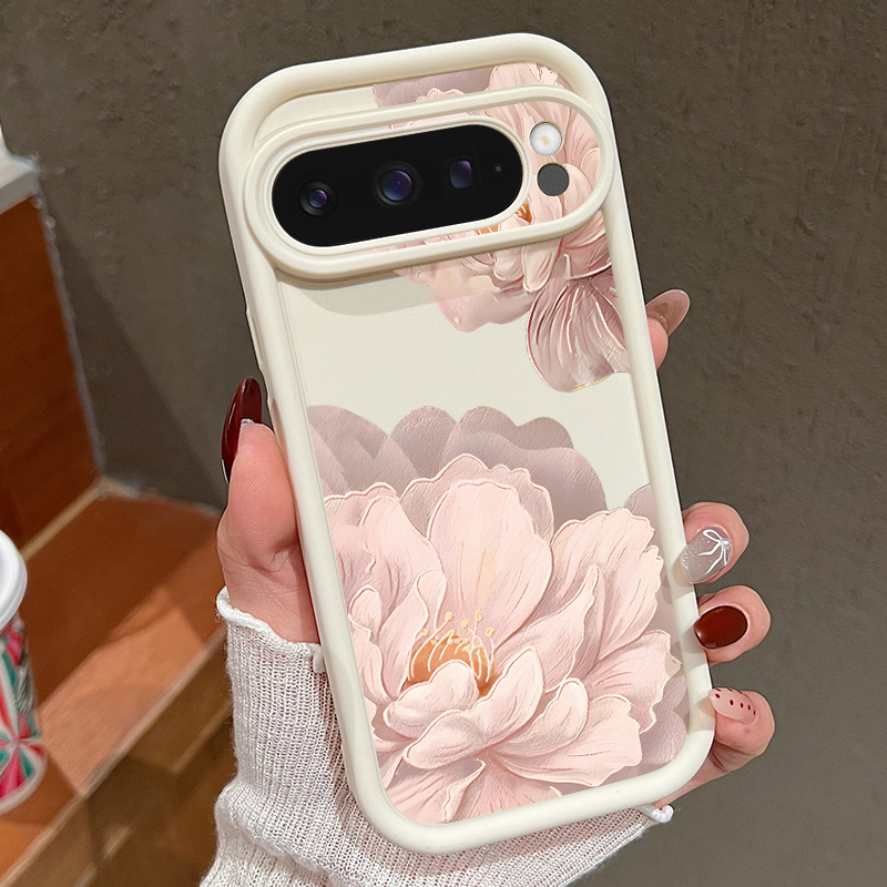Pink Flowers Patterned Soft TP - Google Pixel 9 review and price