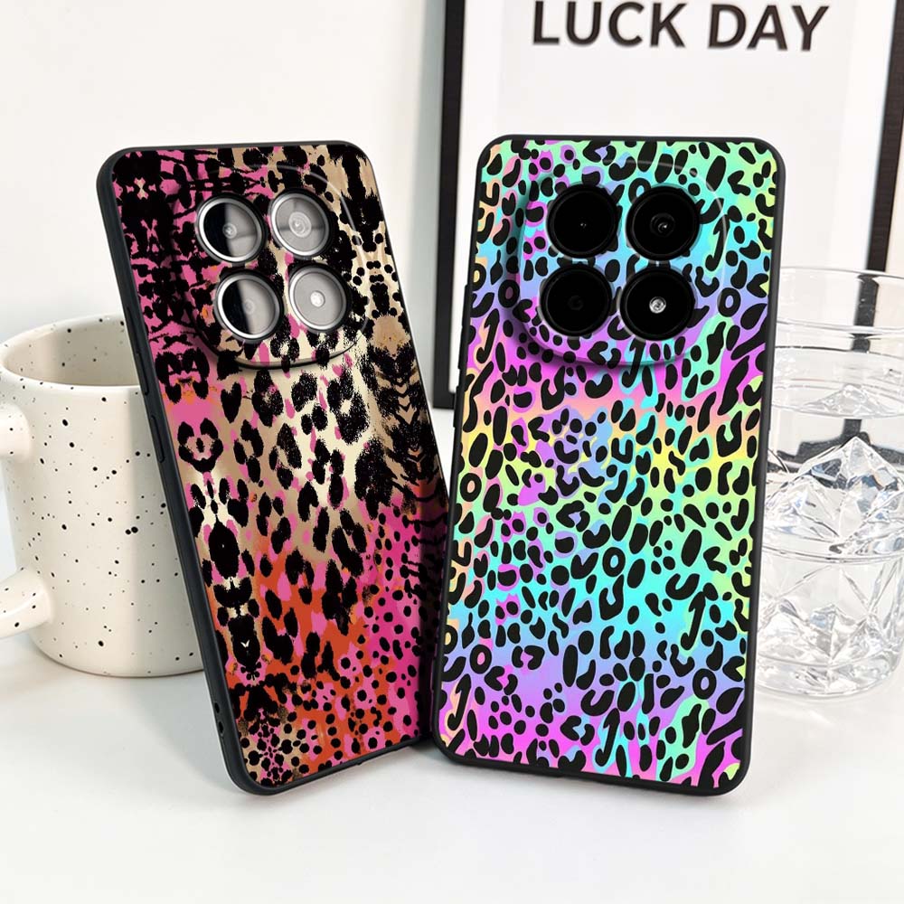 Pink Black Leopard Print For X - Xiaomi Redmi Note 13 review and price