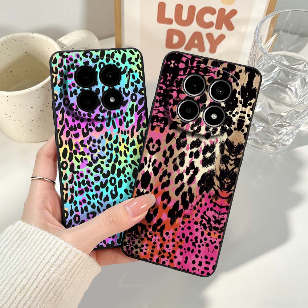 Pink Black Leopard Print For X - Xiaomi Redmi Note 13 review and price