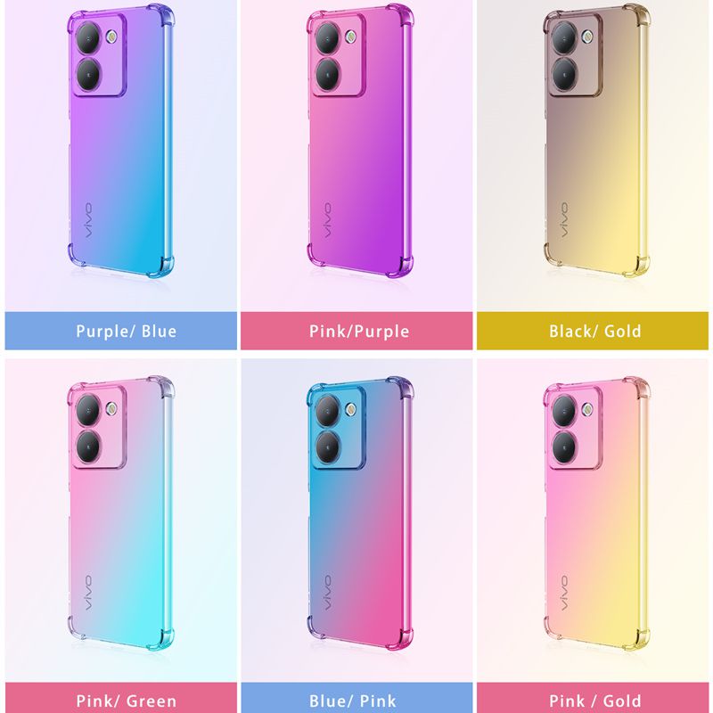 Shockproof Gradient TPU Case f - Vivo Y28 review and price