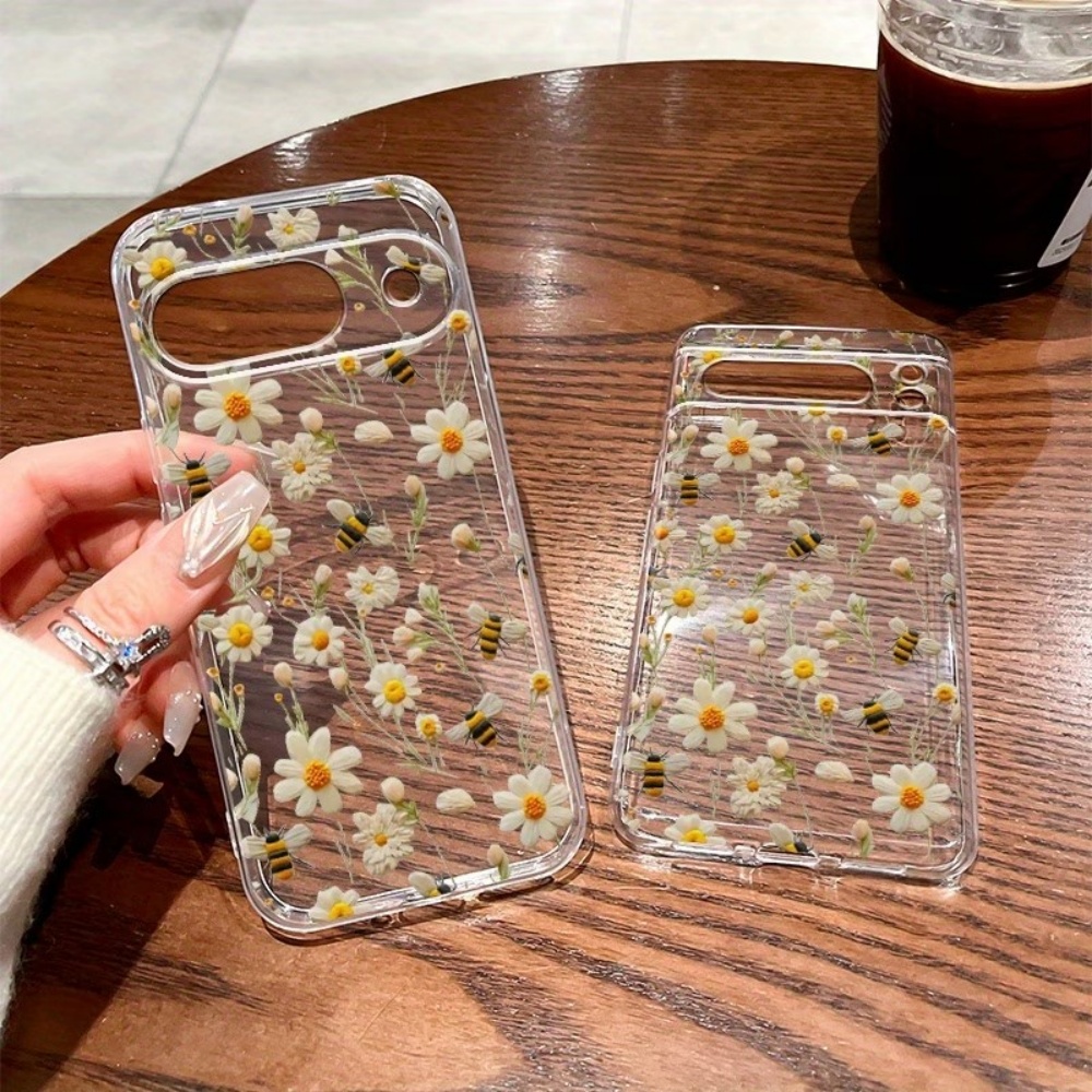 Cute Honeybee Flower Pattern S - Google Pixel 9 review and price
