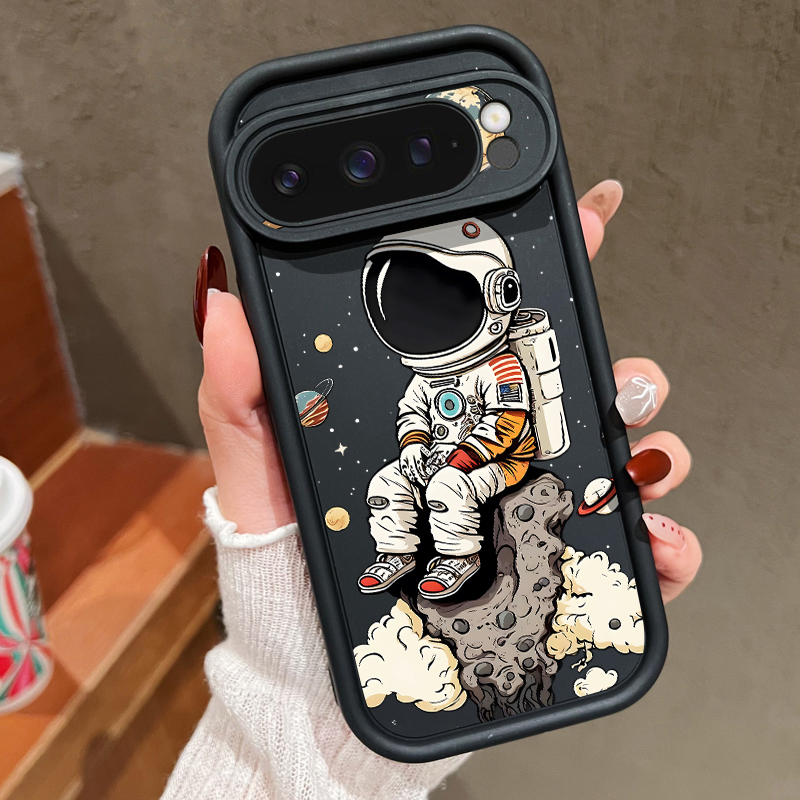 Cartoon Astronaut Print TPU Ph - Google Pixel 9 review and price